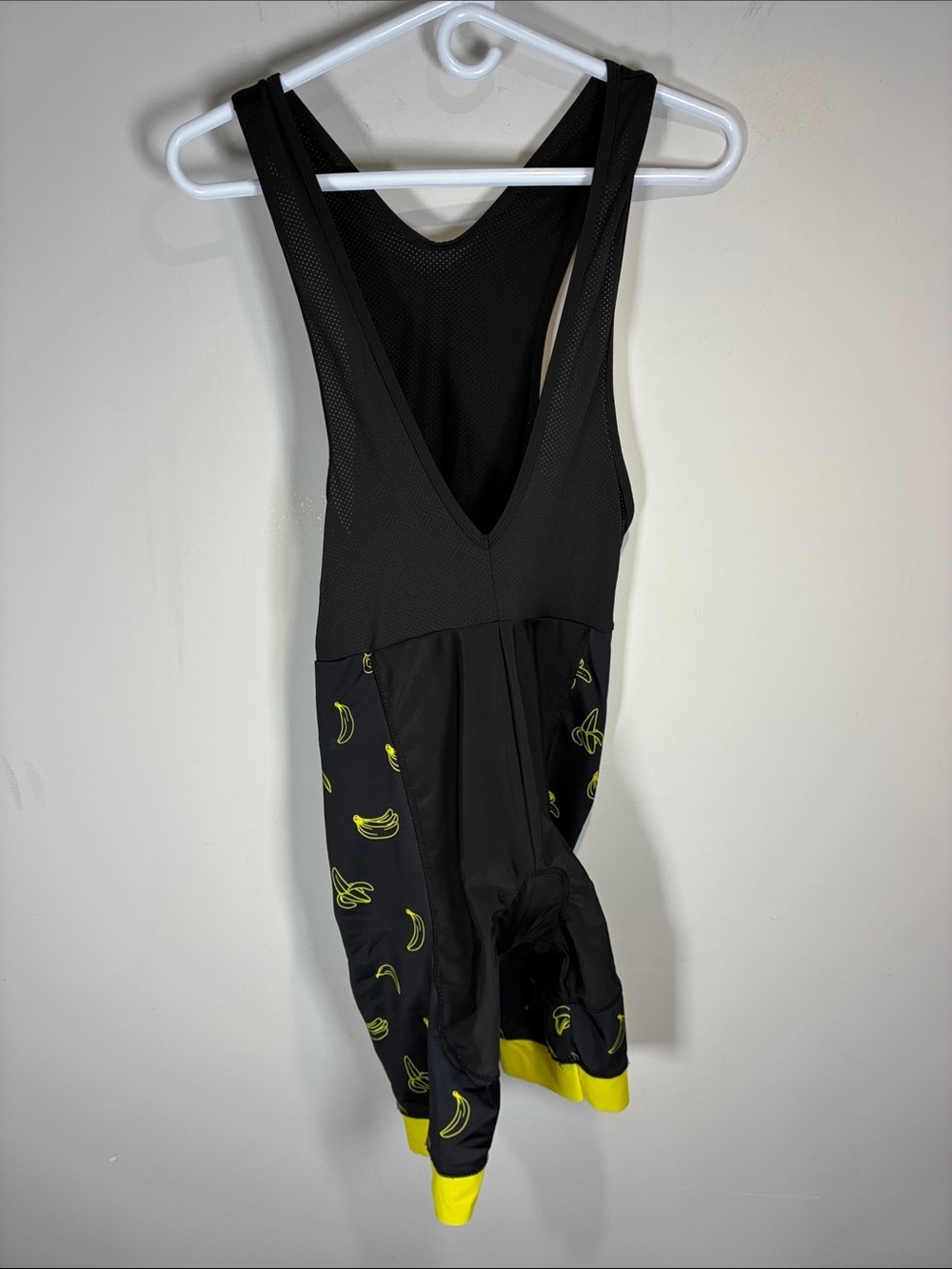 OCG Banana Print Cycling Jersey & Bib Shorts Set XL Bike Kit Black - Picture 3 of 7